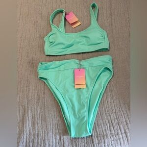 Stoney Clover x Target M Top/ L Bottom High Rise/ High Leg Bikini